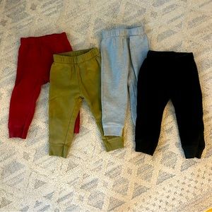 Bundle of Toddler Sweatpants Multiple Pairs 18month